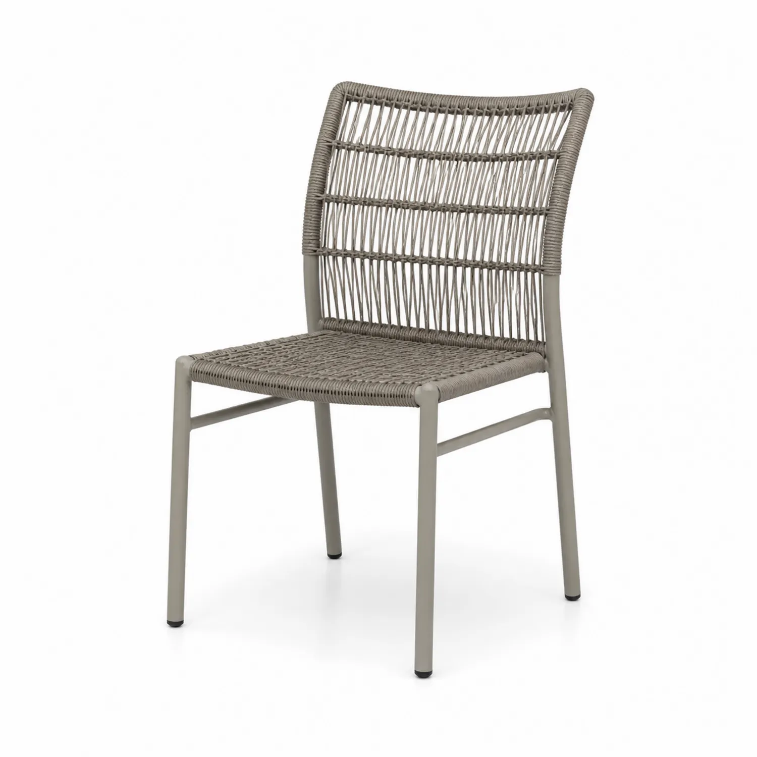 Silla de Aluminio y Cuerda Sintética para Exterior 85 cm