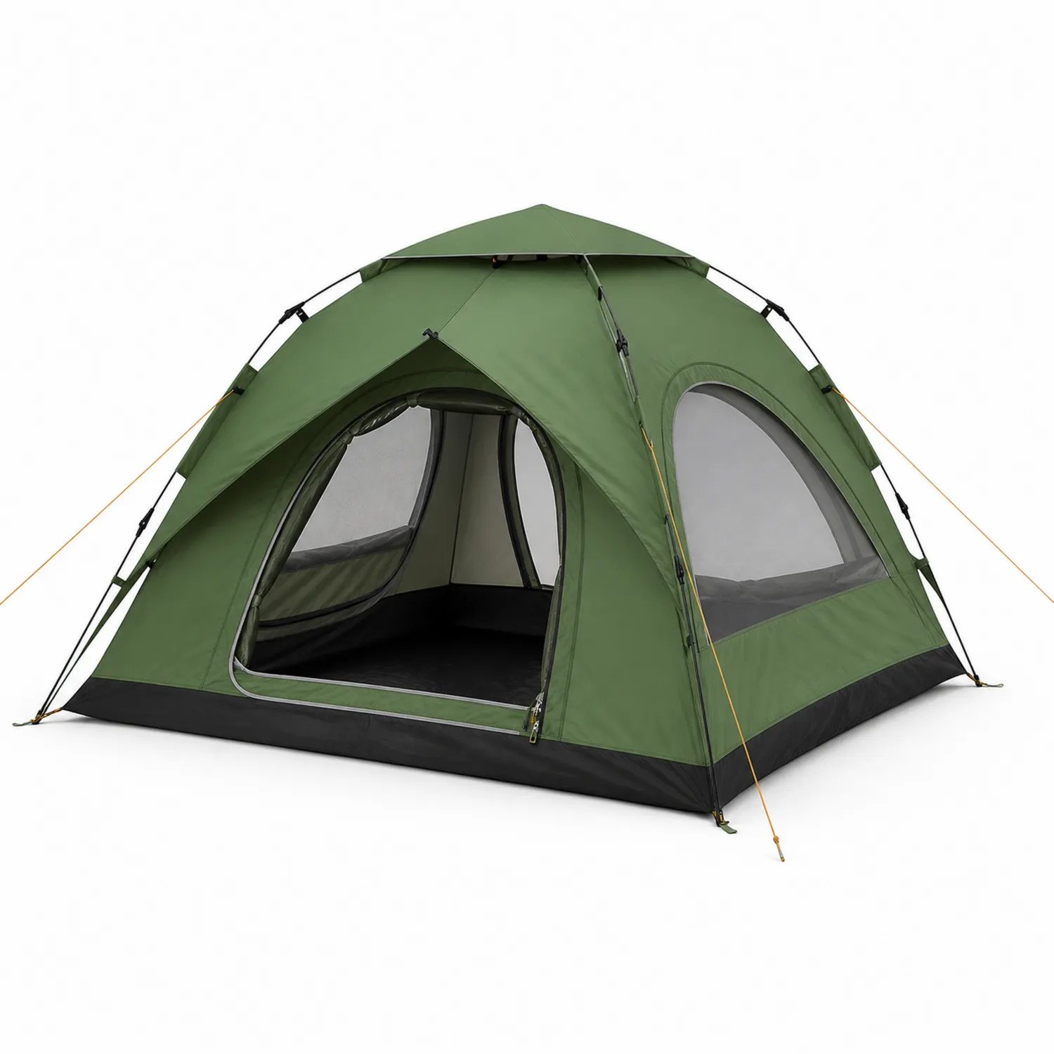 Tienda de campaña de poliéster impermeable para 4 personas