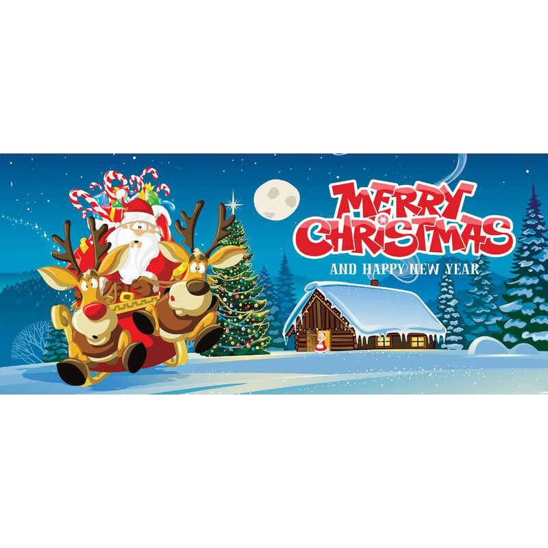 🎁Santa's Take Off Garage Door