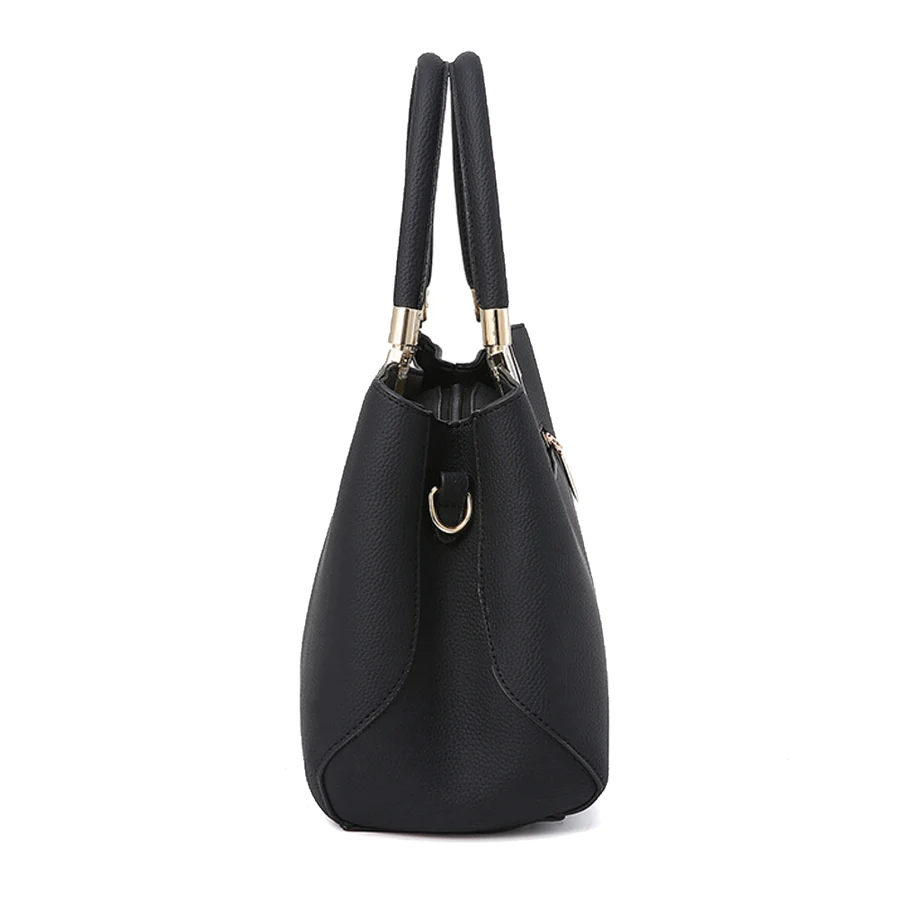 Elegant Contrast Color Simple Fashion Handbag Single Shoulder Oblique