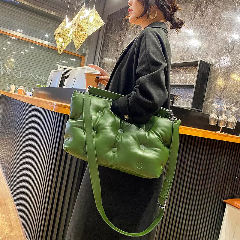 Stylish Space Padded Pillow Shoulder Larger Bags