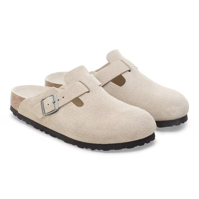 Unisex Birkenstock Boston weiches Fußbett