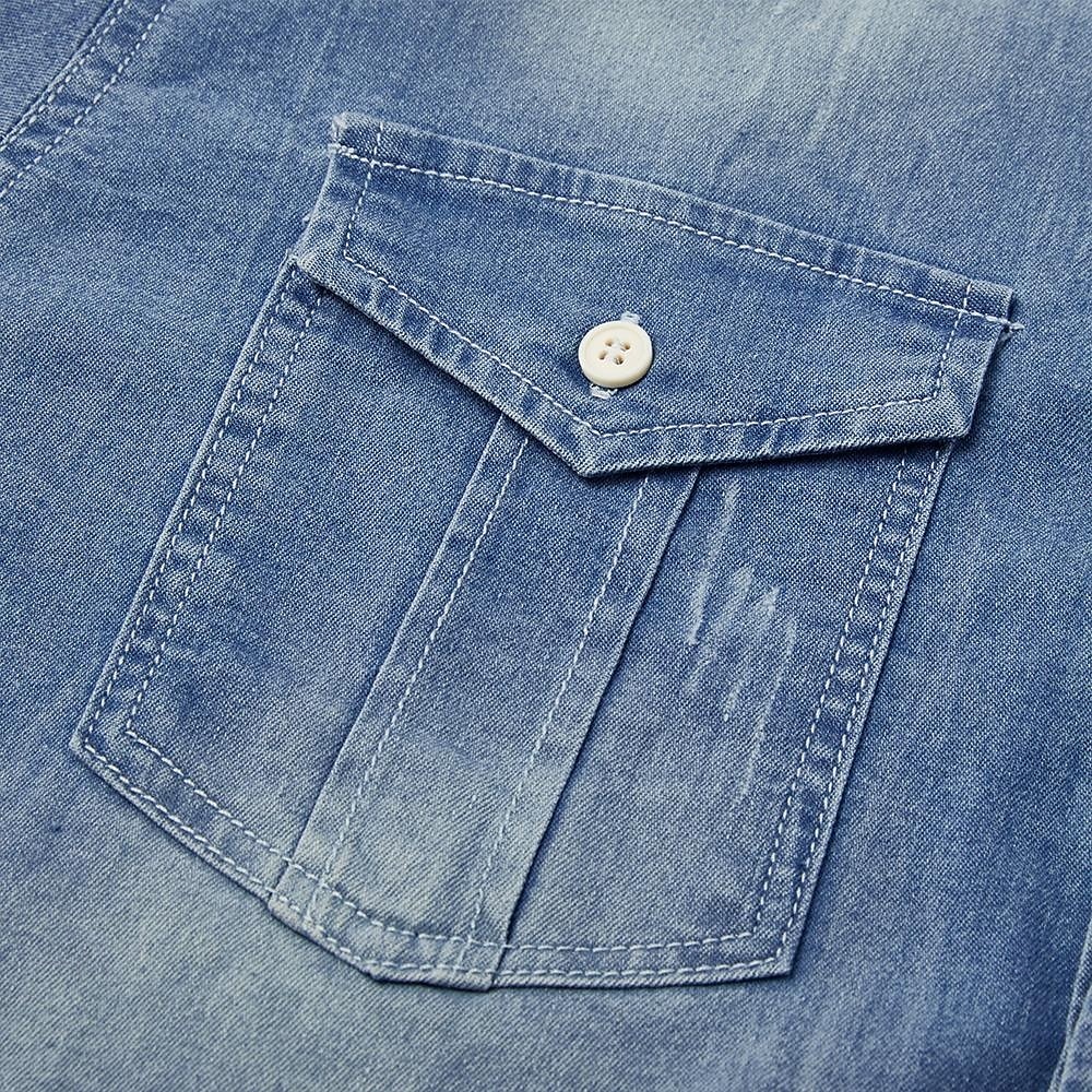 Men's Shirt Chambray Shirt Calico Shirt Button Up Shirt Casual Shirt Denim Shirt Denim Blue Black Dark Navy Blue Long Sleeve Plain Collar Daily Vacation Clothing Apparel Cotton Fashion Casual 2026 - $37.99 &ndash;P10