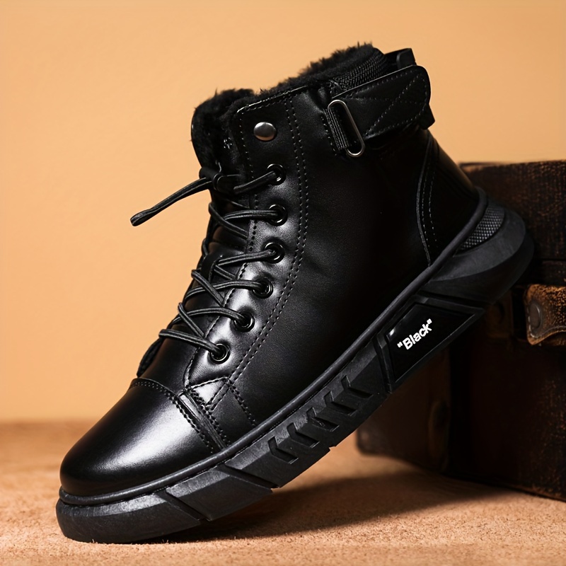 🔥Men's 2026 Ultimate Leather Boots - Waterproof & Orthopedic Comfort Casual Work Boots