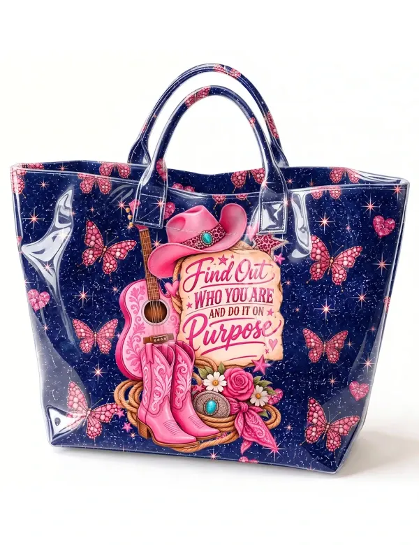Till We Meet Again PVC Tote Bag