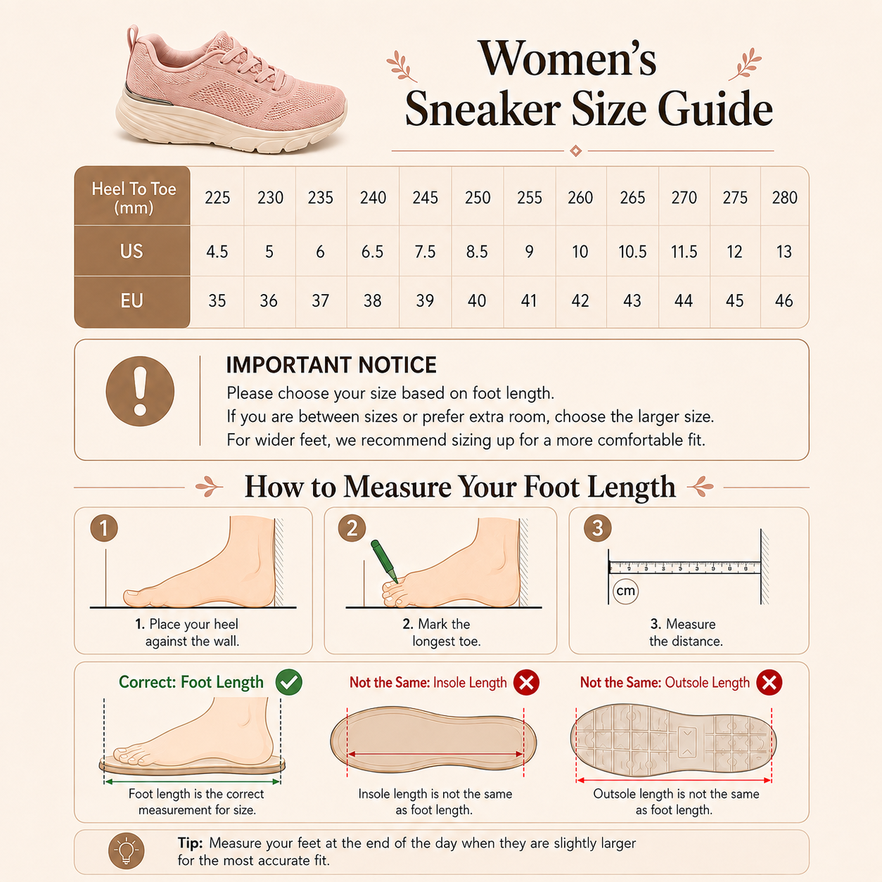 Women’s Arch Support Knit Walking Sneakers