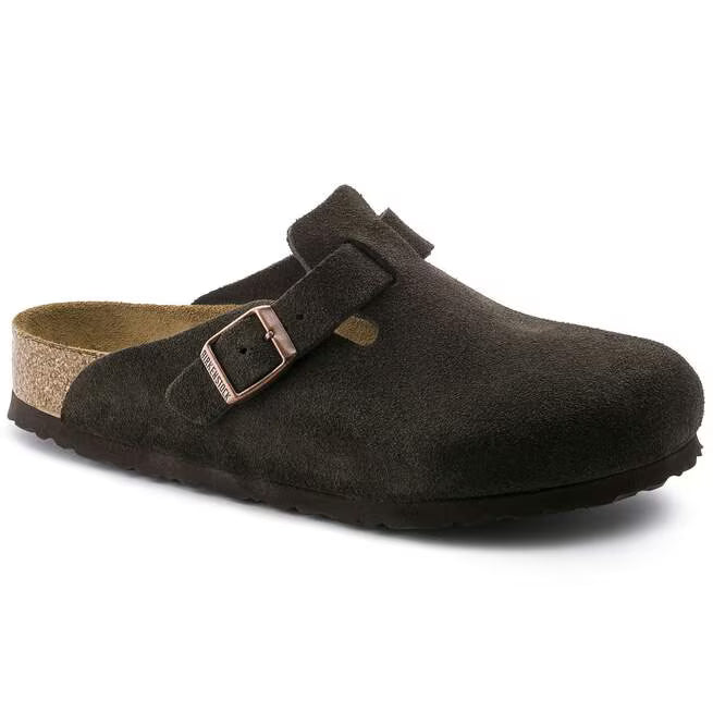 Unisex Birkenstock Boston weiches Fußbett