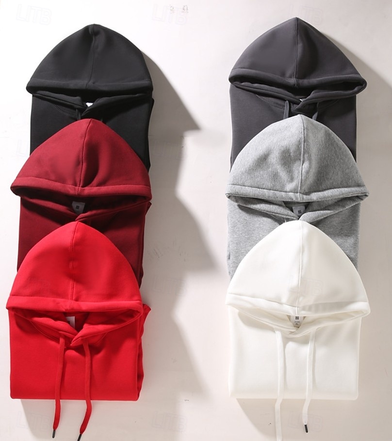 Women's Pullover Hoodie Sweatshirt Punk Casual Long Sleeve Hooded Regular Tops Casual Home Street Blue Black Pink Red Brown Spring Fall Winter 2026 - $27.99 &ndash;P3