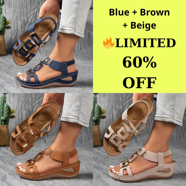 🔥2026 Summer Best Seller — 49% OFF! 🔥Women's Soft-Sole Orthopedic Sandals are here!