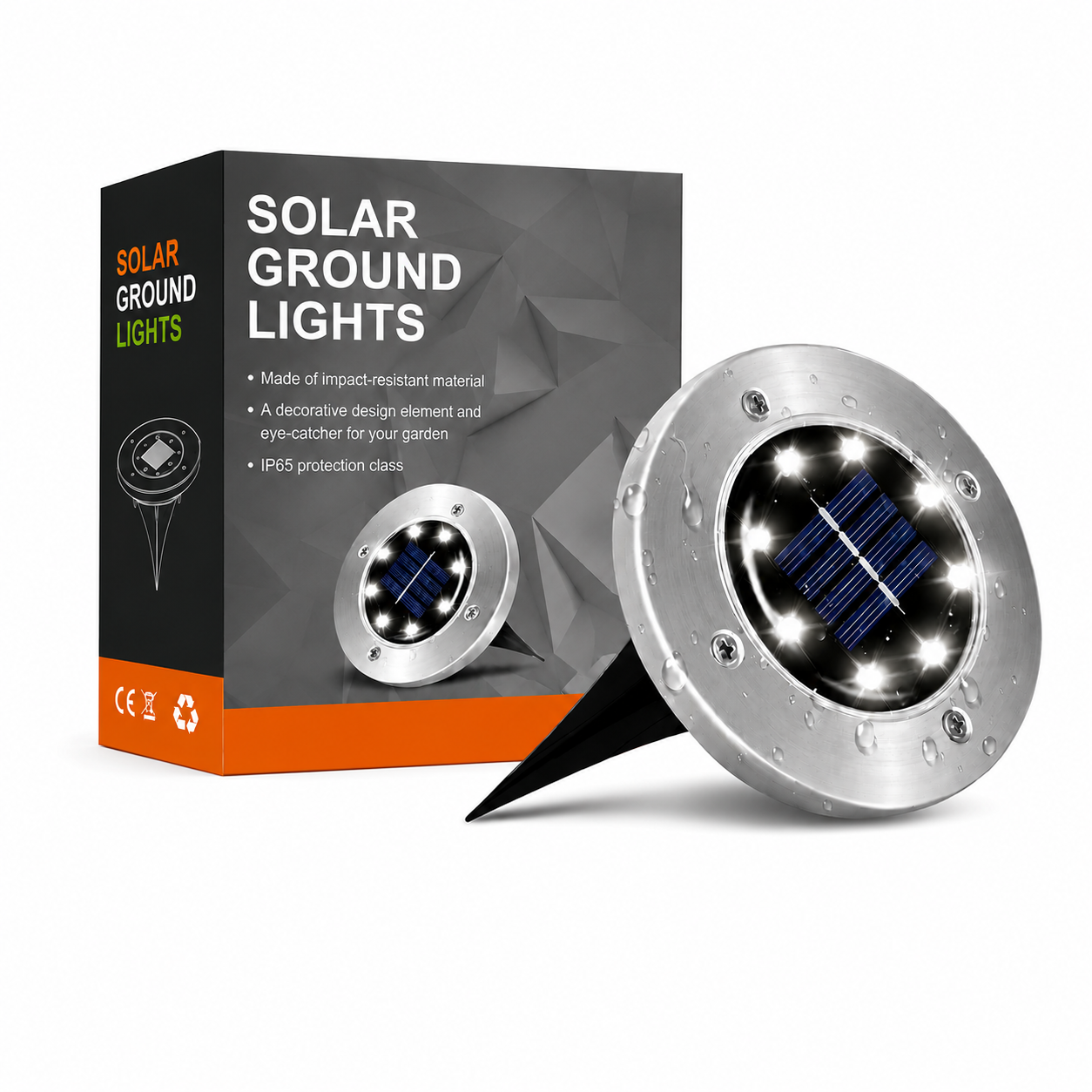 Solar Lights for Outside，Solar Lights Outdoor Waterproof