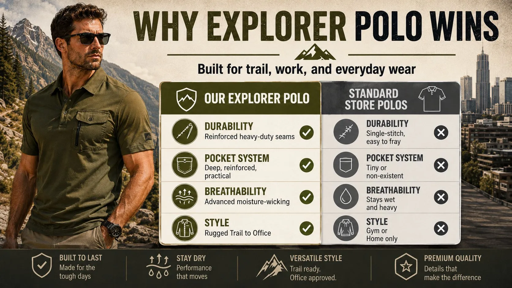 Cleaner comparison chart