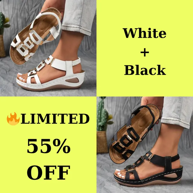 🔥2026 Summer Best Seller — 49% OFF! 🔥Women's Soft-Sole Orthopedic Sandals are here!