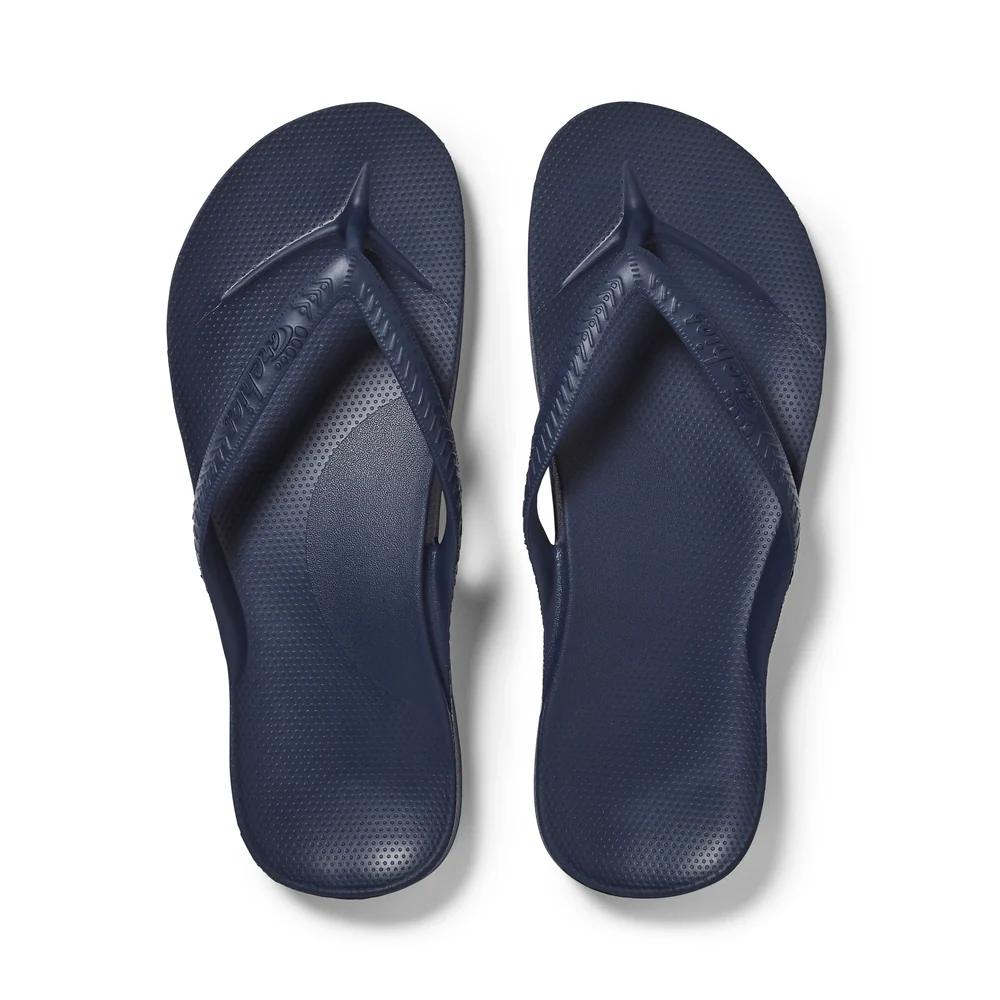 Arch Support Flip Flops - Classic - Brown