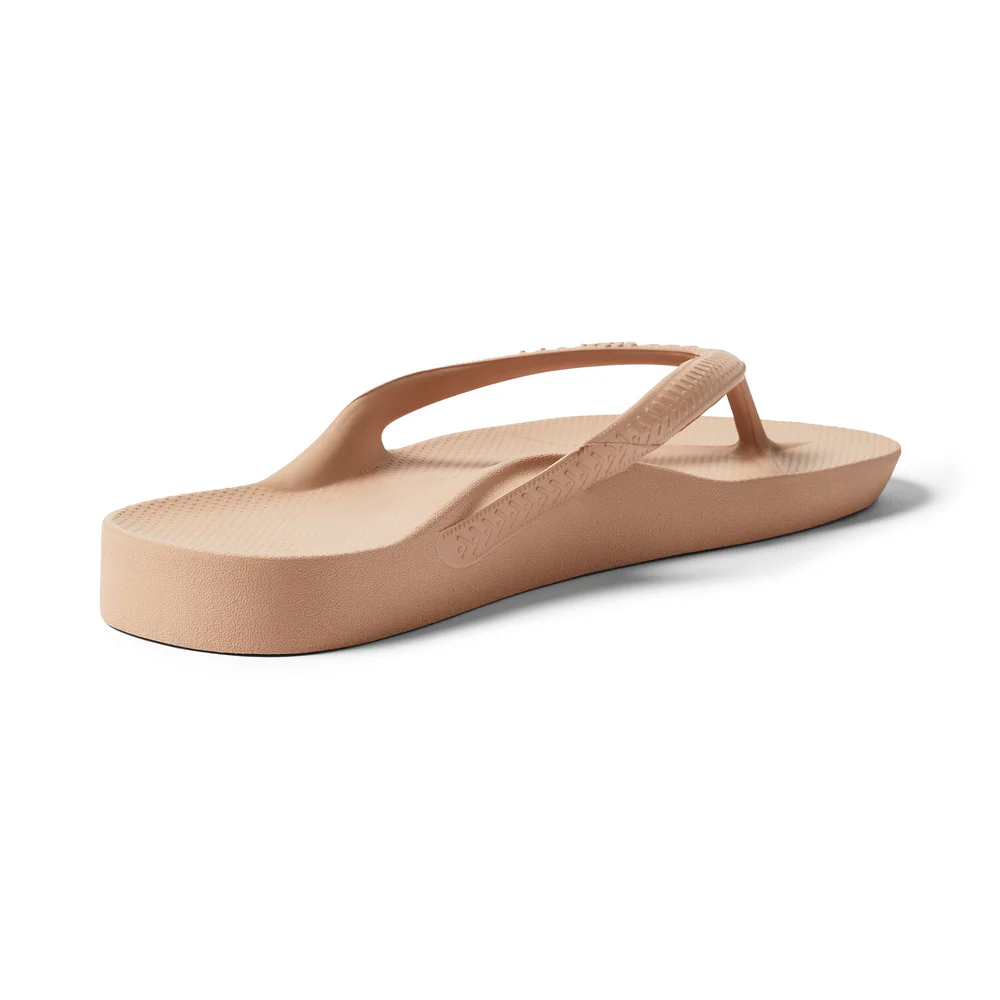 Arch Support Flip Flops - Classic - Brown