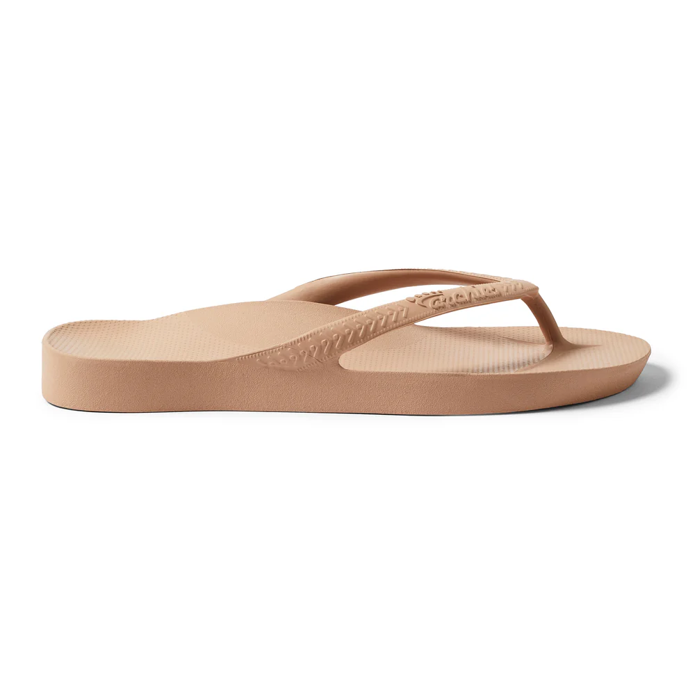 Arch Support Flip Flops - Classic - Brown