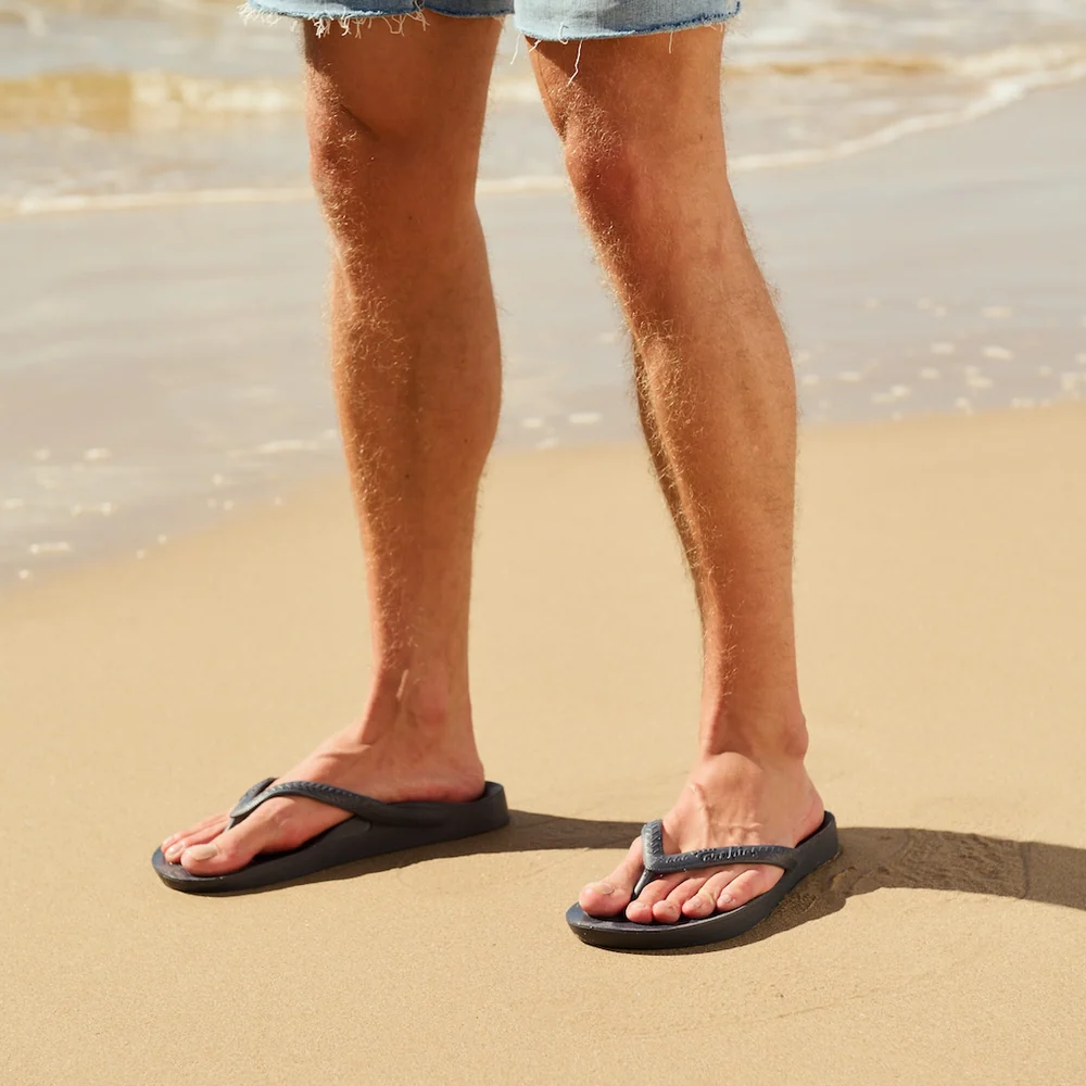 Arch Support Flip Flops - Classic - Brown