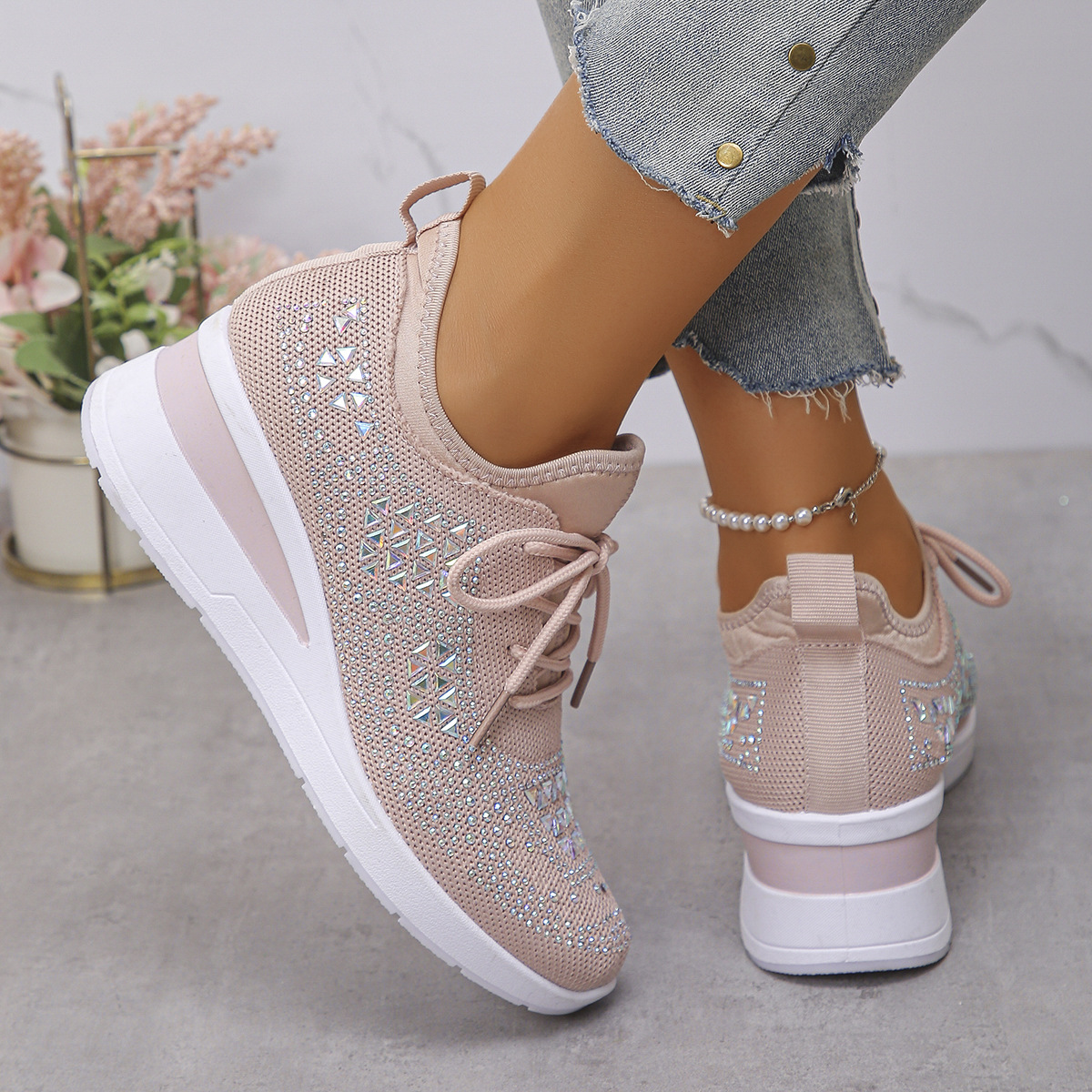 🔥Last day of sale! 30% off!🔥 - 2026 New Women's Comfortable, Breathable Knitted Fashion Casual Shoes