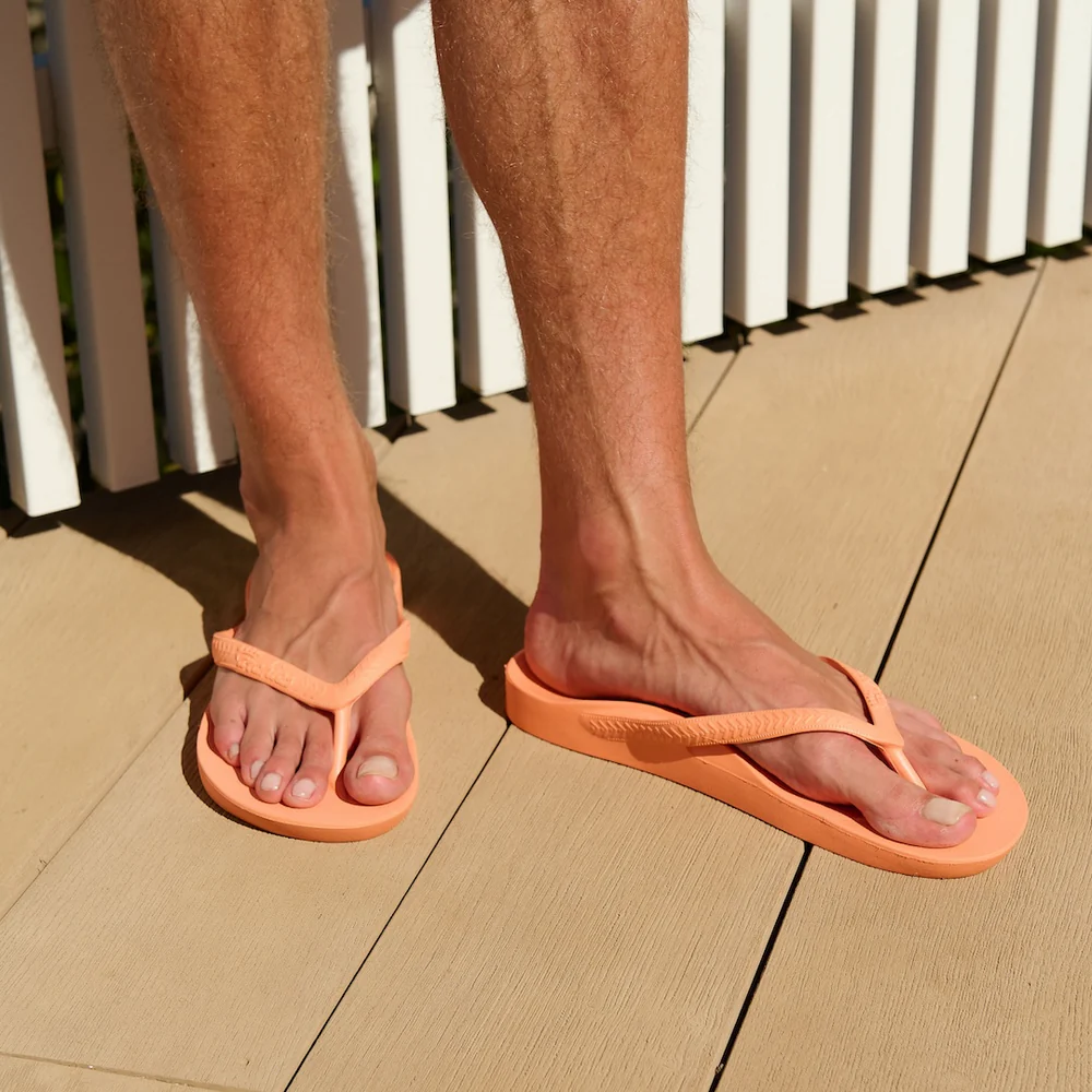 Arch Support Flip Flops - Classic - Brown