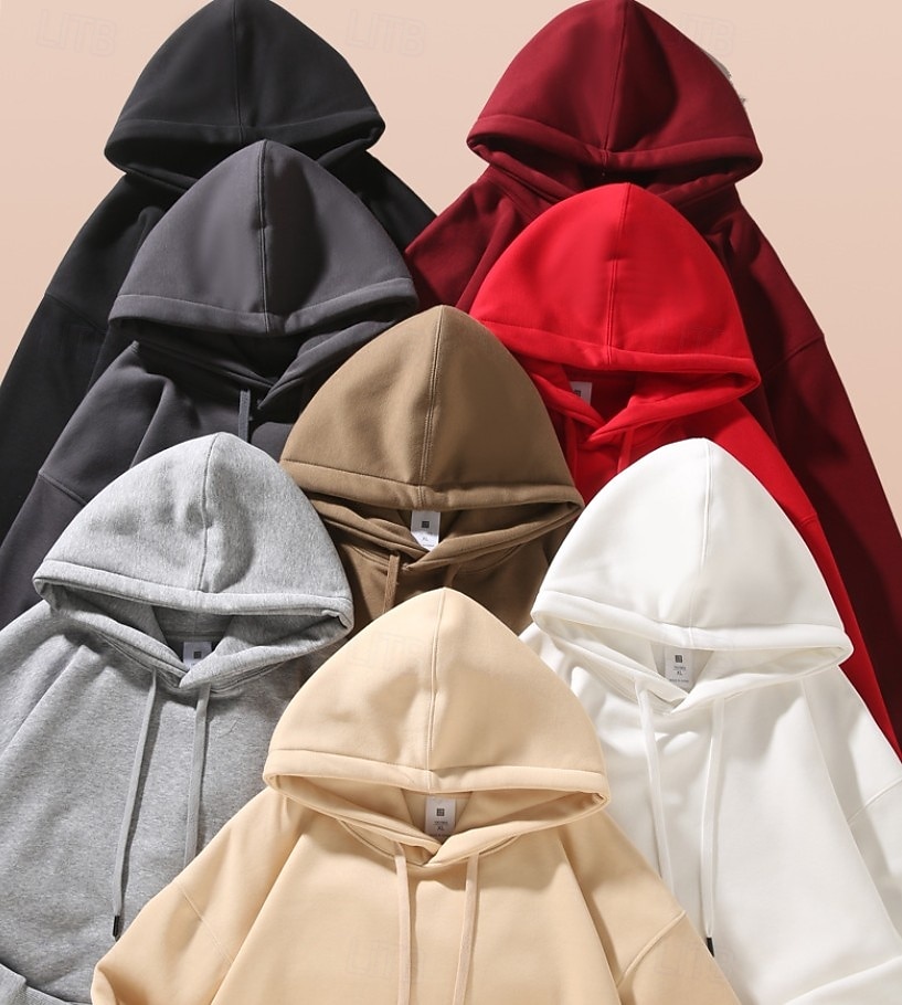 Women's Pullover Hoodie Sweatshirt Punk Casual Long Sleeve Hooded Regular Tops Casual Home Street Blue Black Pink Red Brown Spring Fall Winter 2026 - $27.99 &ndash;P1