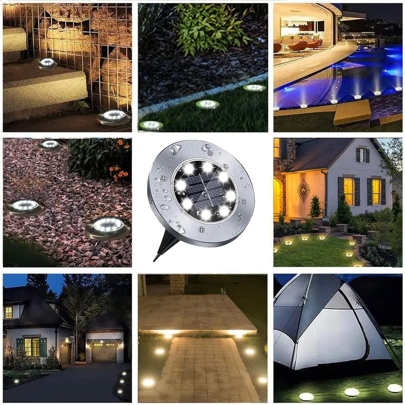 Solar Lights for Outside，Solar Lights Outdoor Waterproof