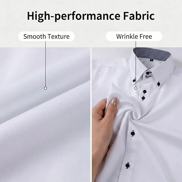 Men's Shirt Dress Shirt Non Iron Shirt Button Up Shirt