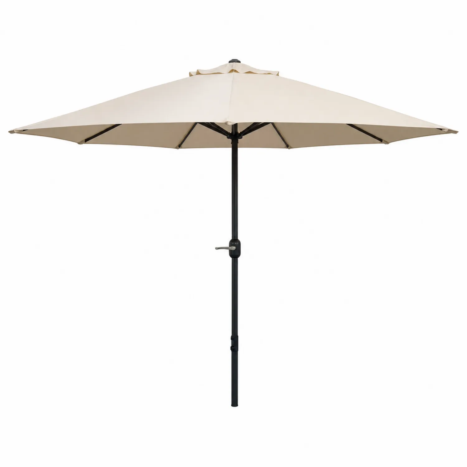 Parasol de Aluminio y Poliéster 300 cm Beige