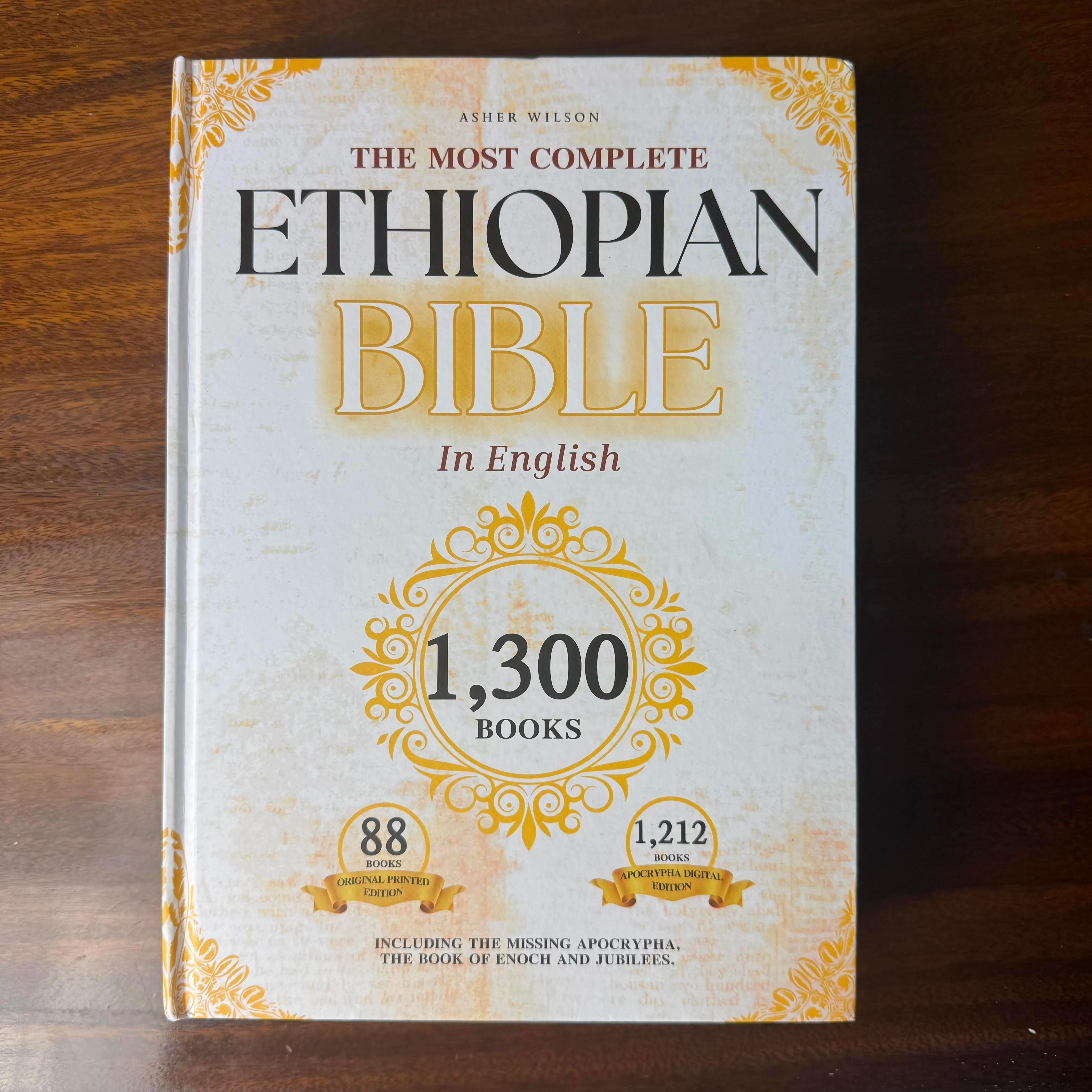 🔥 New Year Special: 50% Off! Complete Ethiopian Bible – Hardcover Collector's Edition 📖✨ Only 10 Left! The Ultimate Gift for Faith & Study 🎁