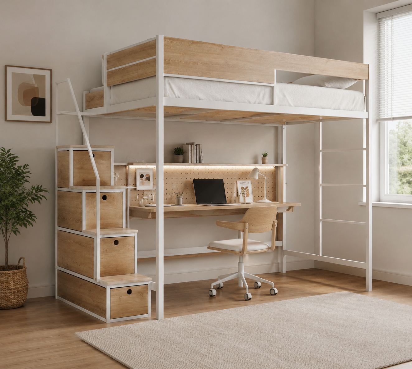 Loft bed-decoviax