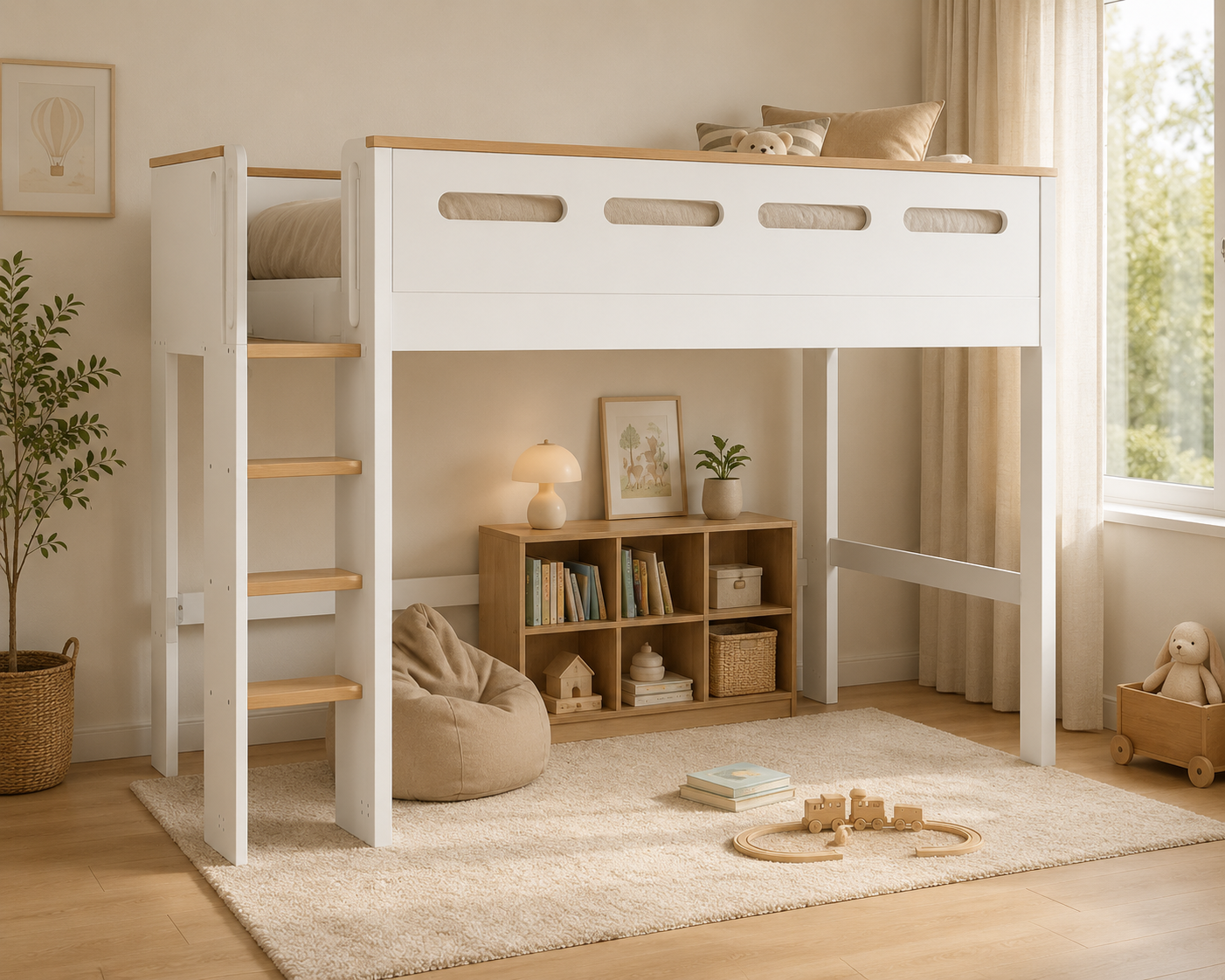 Loft bed-opalfurn