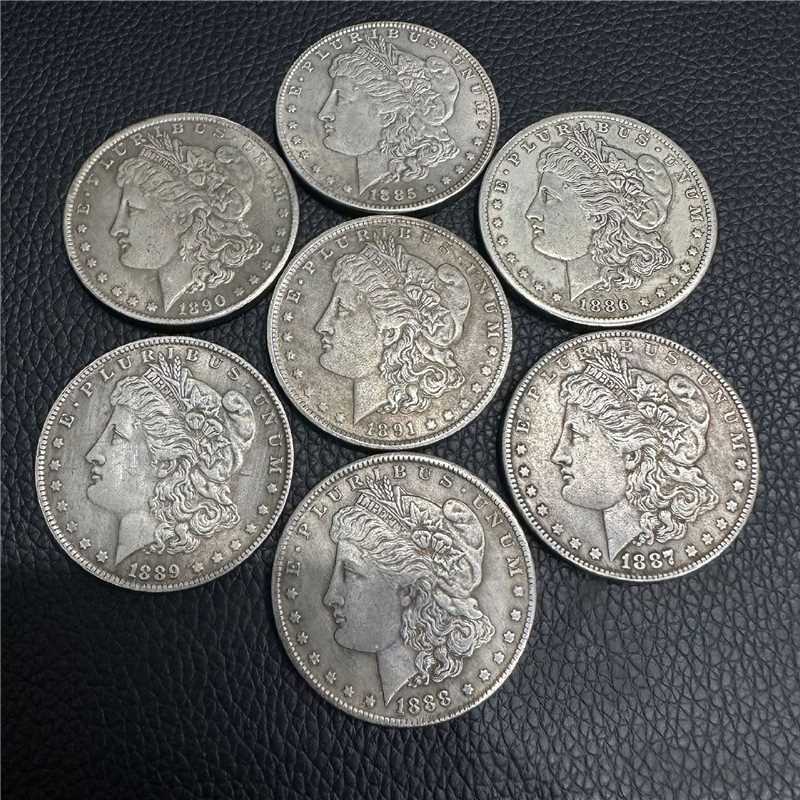 🔥Last 10 sets!!![Complete Set]1878-1921 Morgan Silver Dollar 28PC💰