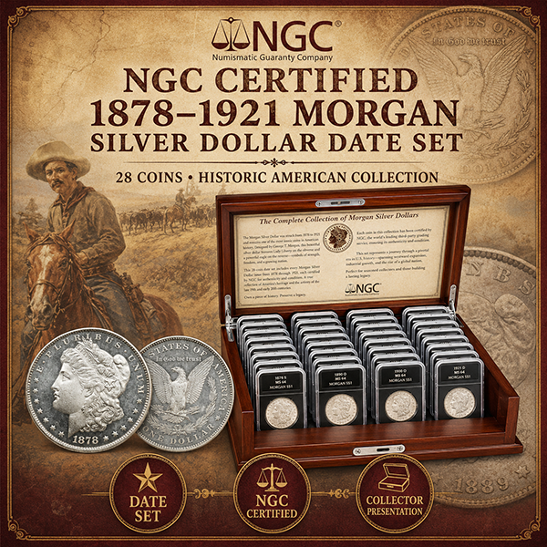 🔥Last 10 sets!!![Complete Set]1878-1921 Morgan Silver Dollar 28PC💰