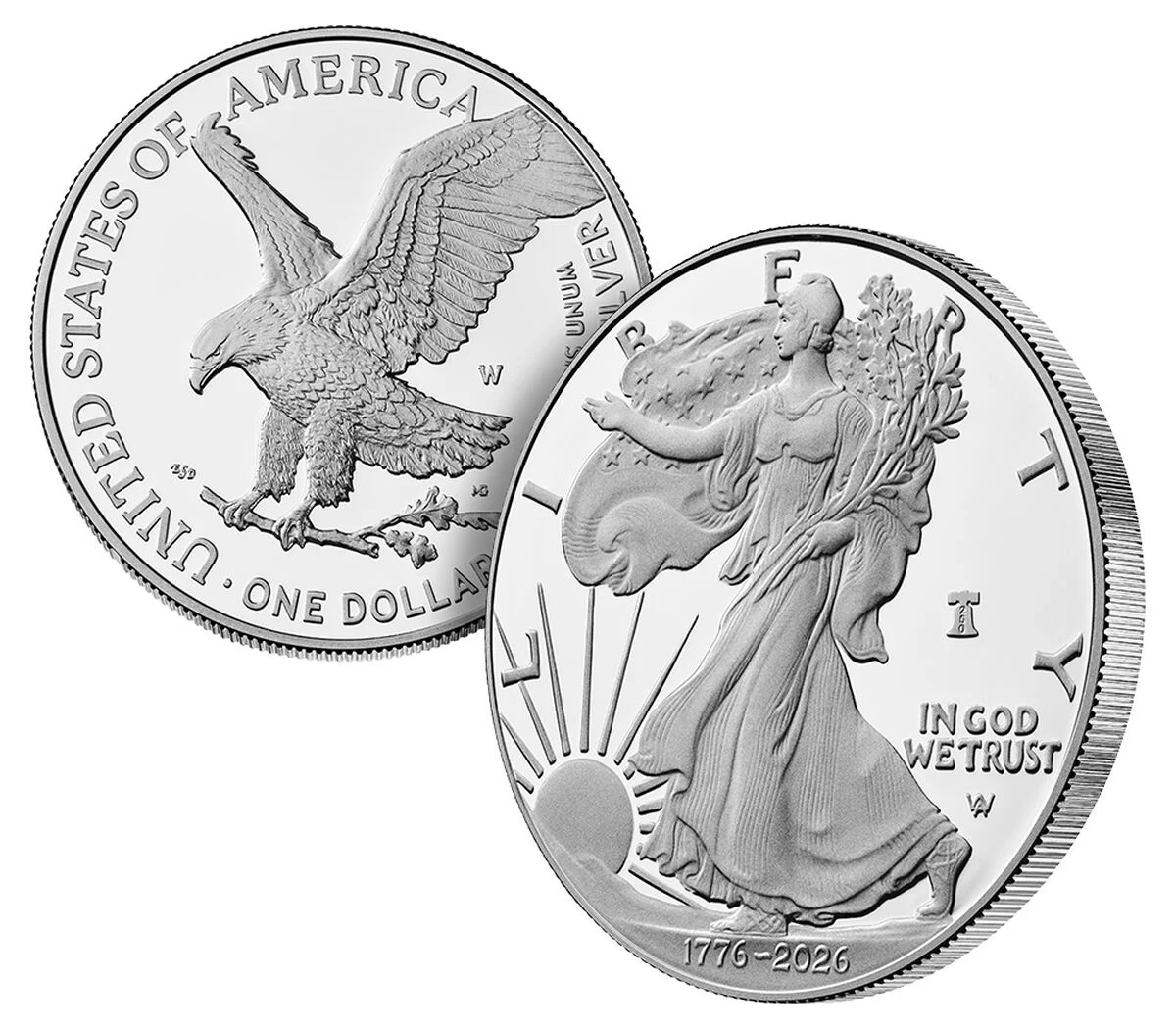 Last 10 sets!!!American Eagle 2026 One Ounce Silver Proof Coin