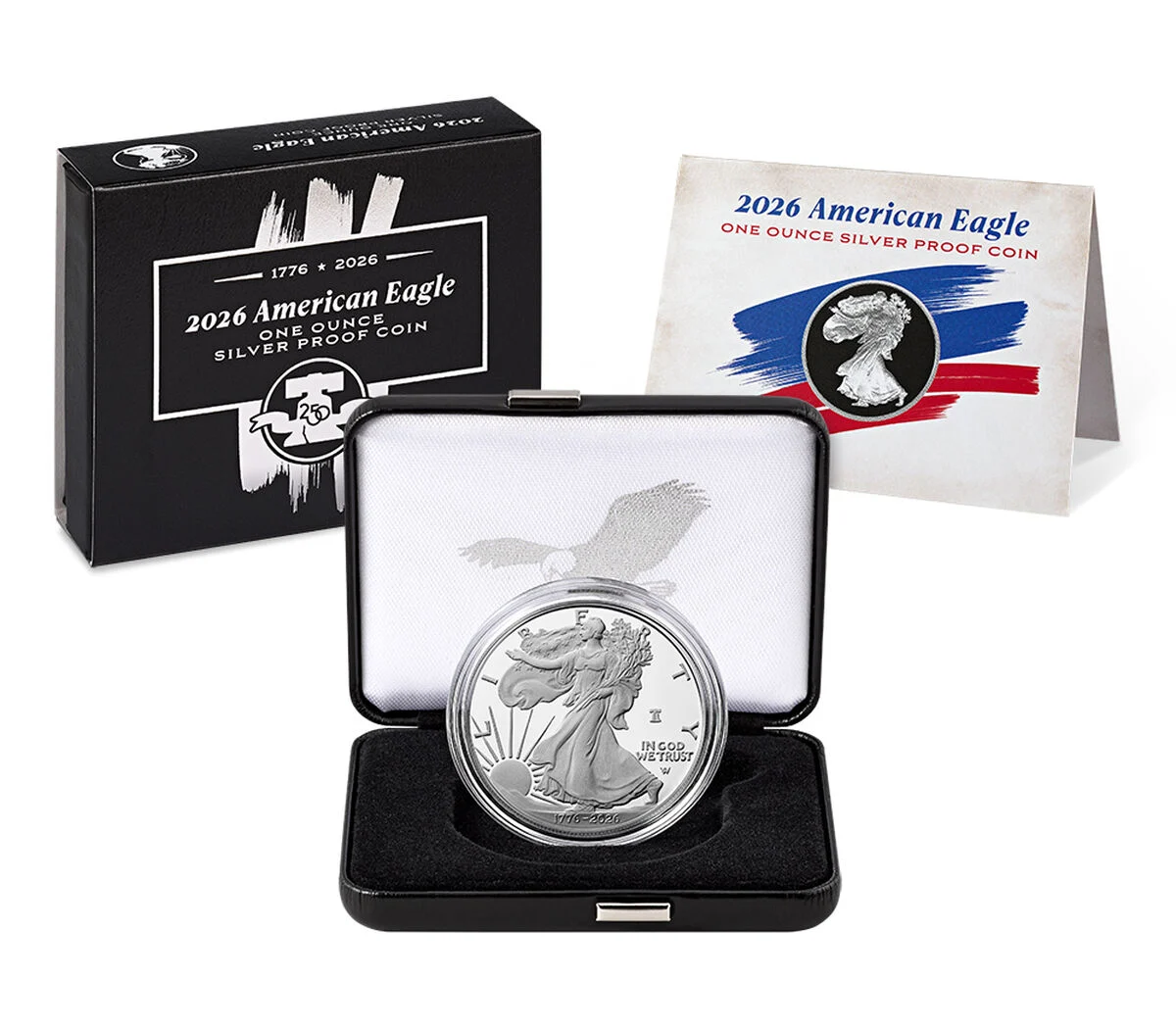 Last 10 sets!!!American Eagle 2026 One Ounce Silver Proof Coin