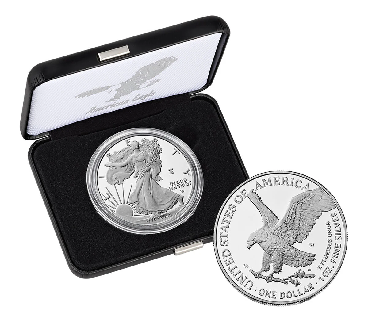 Last 10 sets!!!American Eagle 2026 One Ounce Silver Proof Coin