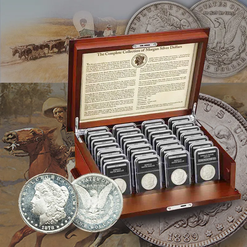🔥Last 10 sets!!![Complete Set]1878-1921 Morgan Silver Dollar 28PC💰