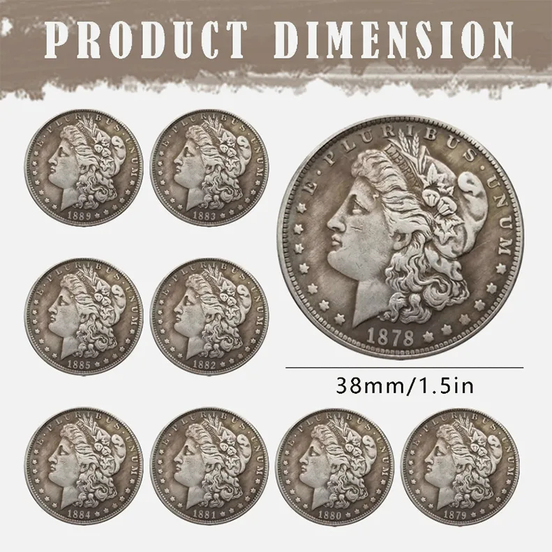 Last 10 sets Complete Set 1878–1921 S Morgan Silver Dollar Set-28PC