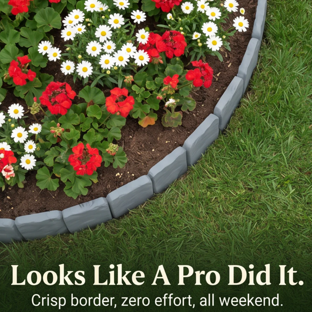 🥳2026 HOT SALE🥳💞50K+ SOLD!🌿✨ 50% OFF! Faux Stone Garden Edging Border! 🏡♻️