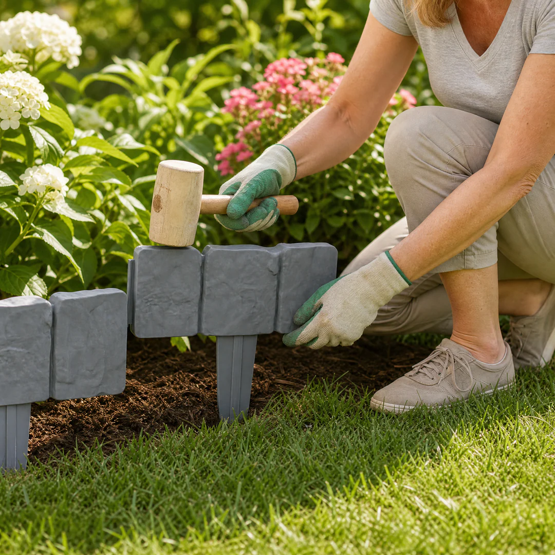 🥳2026 HOT SALE🥳💞50K+ SOLD!🌿✨ 50% OFF! Faux Stone Garden Edging Border! 🏡♻️