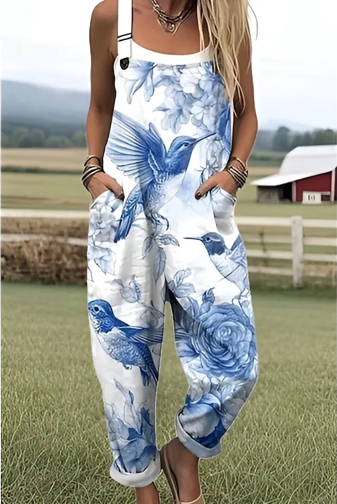 Bluebird Bloom Jumpsuit