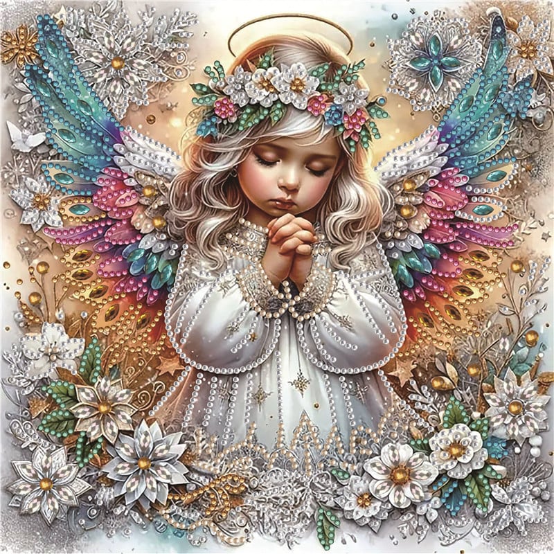👼✨Sparkling Crystal Diamond Art Kit For DIY Wall Decor(Buy 3 Get 1 Free🎁)