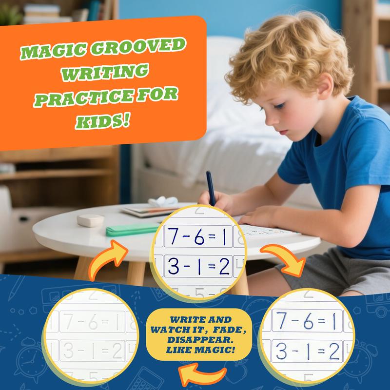 Kids Practice Copybook Set (4Pcs/Set)