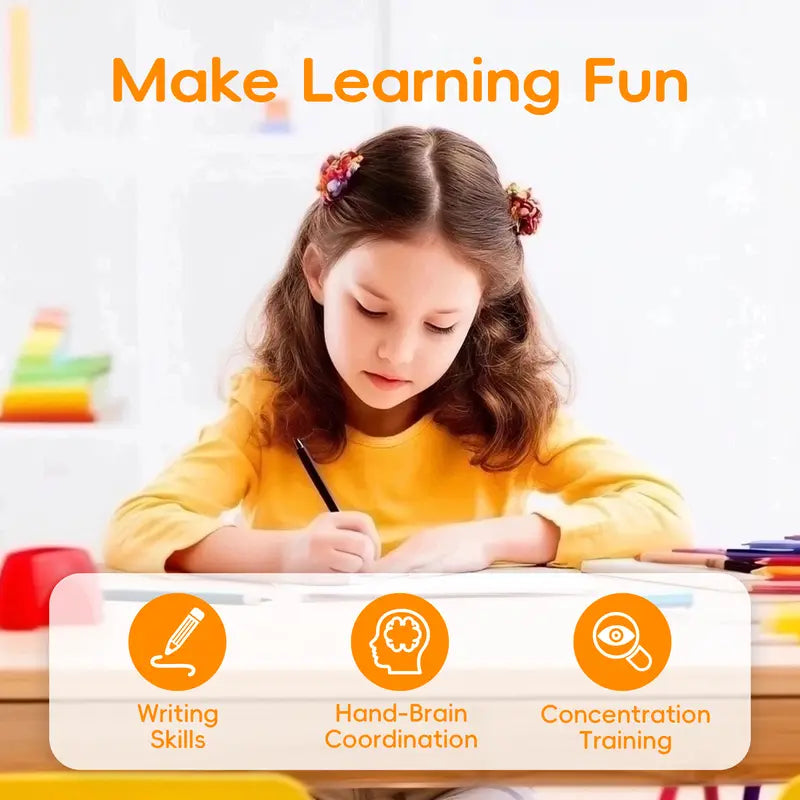 Kids Practice Copybook Set (4Pcs/Set)