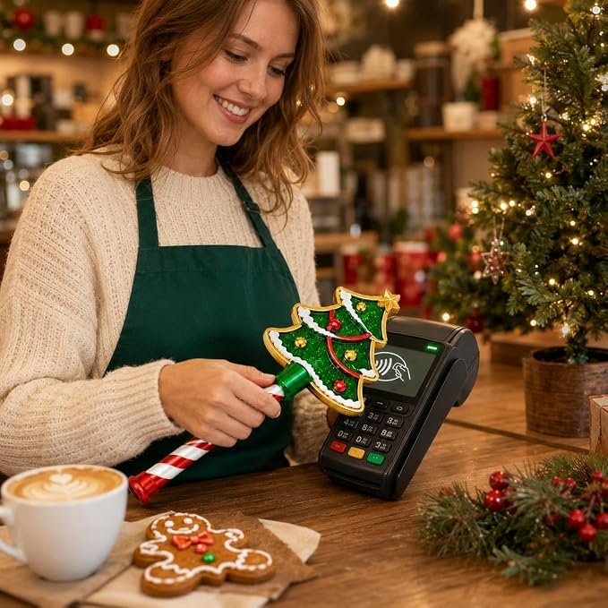 ✨🎄 Christmas Payment Wand – Turn Every Tap Into Holiday Magic