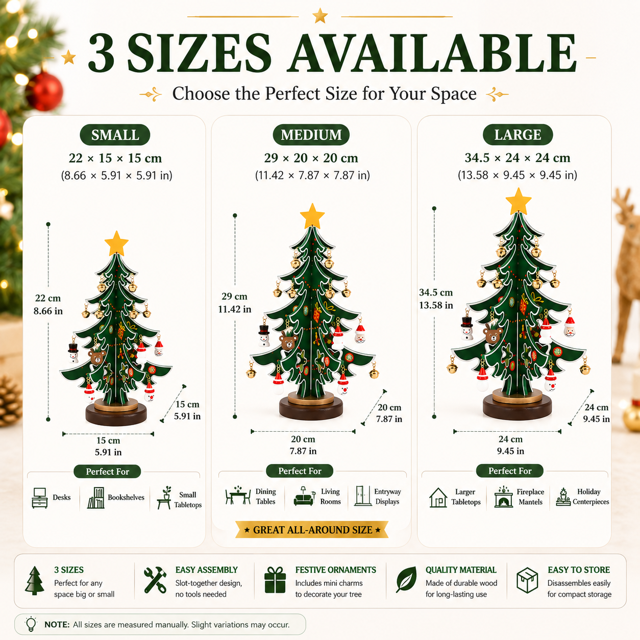 🎄🔥 CHRISTMAS SALE! DIY Wooden Christmas Tree Ornament – Create, Decorate & Make Holiday Memories! 🎁✨