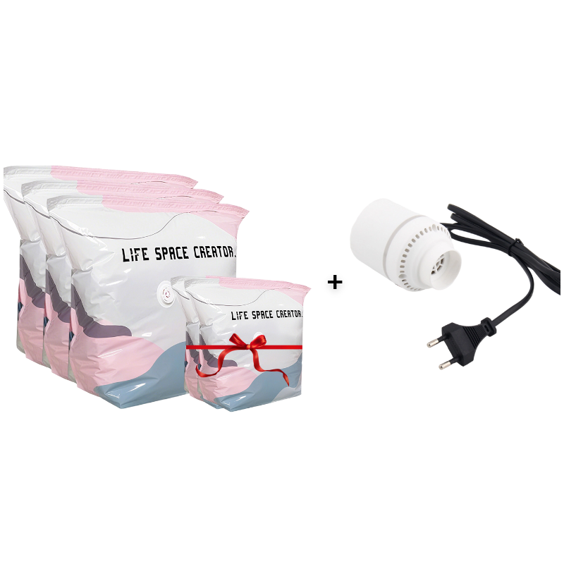 🔥LAST DAY SALE BUY 2 GET 1 FREE!!No‑Pump Vacuum Storage Bags – Press & seal, no pump needed. Saves 80% space, keeps clothes dry & dust‑free. Perfect for bulky bedding & off‑season gear. 🛏️🗄️