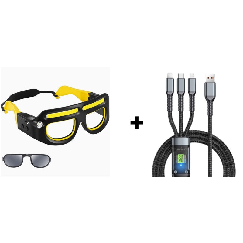 📢📢50% OFF !!✨Rechargeable LED Glasses Headlamp