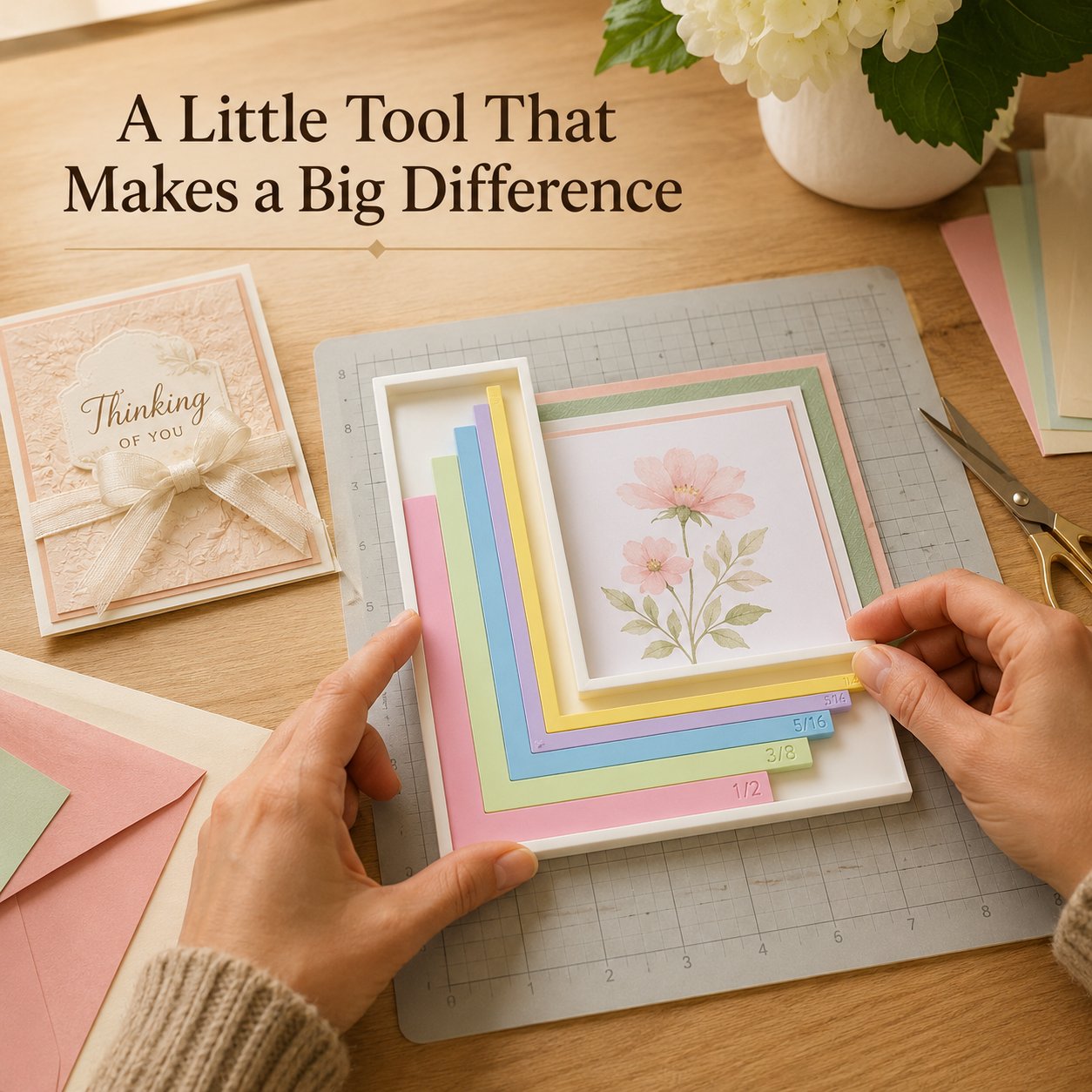 ✨🖐️ Limited Time 50% OFF – Card Making Alignment Guides Set | Create Perfect Handmade Cards Every Time! 💌✂️