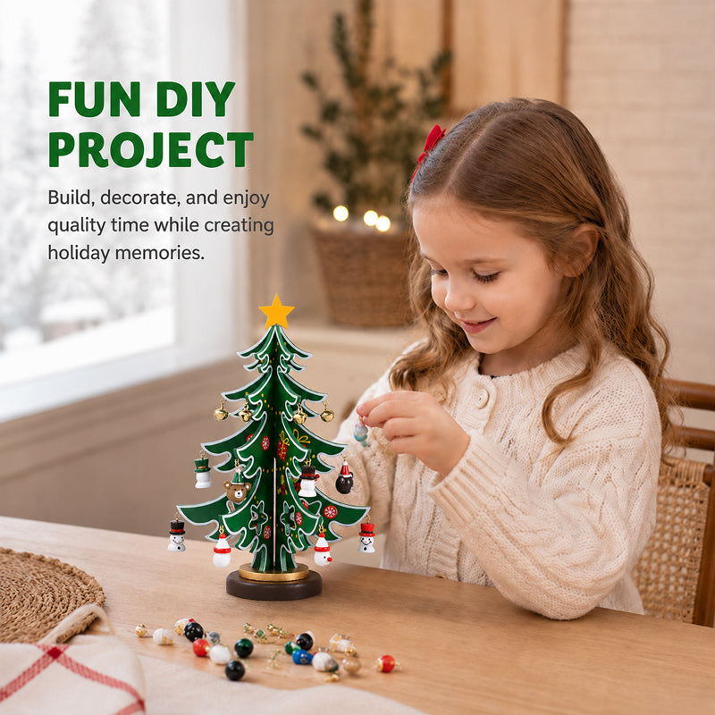 🎄🔥 CHRISTMAS SALE! DIY Wooden Christmas Tree Ornament – Create, Decorate & Make Holiday Memories! 🎁✨