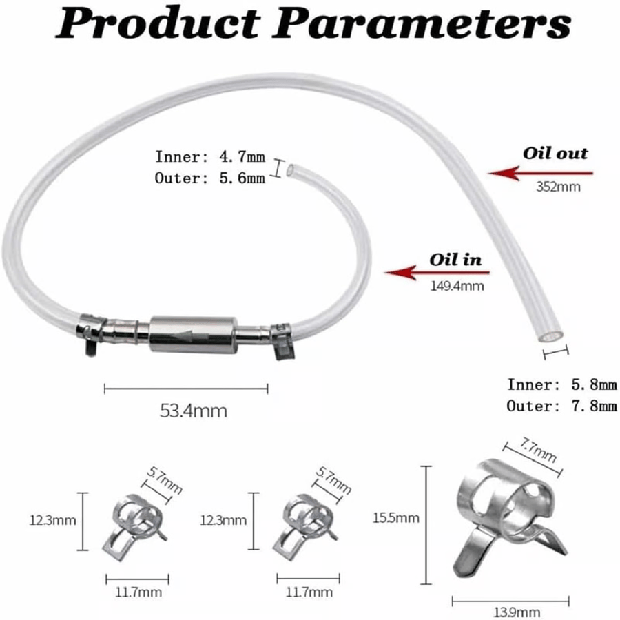💥Last Day Sale 49% OFF💥Brake Bleeder Hose One Way Check Valve