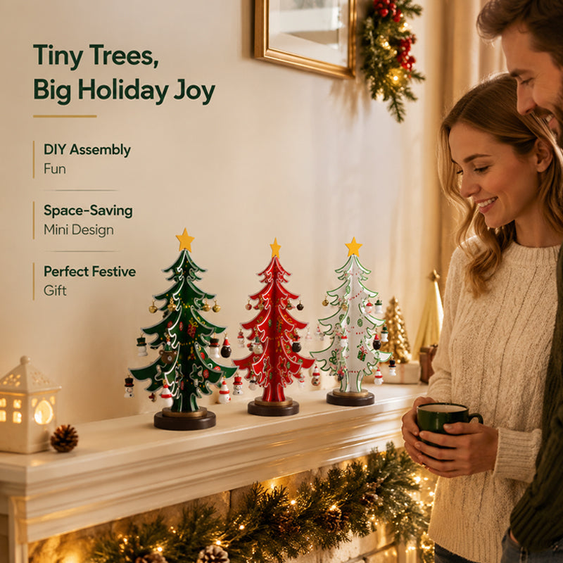 🎄🔥 CHRISTMAS SALE! DIY Wooden Christmas Tree Ornament – Create, Decorate & Make Holiday Memories! 🎁✨